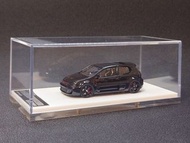 Timothy & Pierre 1/64 限量樹脂模型車 Volkswagen Golf GTI W12-650  # full black