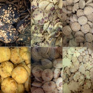 [BISKUT TIMBANG] TRADITIONAL SNACK (ALMOND/BANGKIT ARANG/BIJAN HITAM PUTIH/KELAPA/BUTTER ROSE/CASHEW