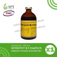 Introvit B COMPLEX 100ML B COMPLEX COW GOAT SHEEP HORSE TMC