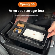 2023-2025 XPeng G6 Armrest Storage Box, G6 Center Console Lower Storage Dustproof Mat Interior Car M