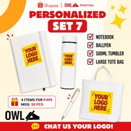 Personalized items gift set 7