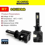 H7 LED Headlight Bulb 4000lm