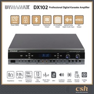 DYNAMAX DX102 120W Professional Digital Home Karaoke Amplifier with Bluetooth, USB, Optical input