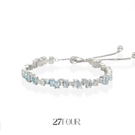 Iceberg women's bracelet plated with platinum cubic zirconia - 27FOUR