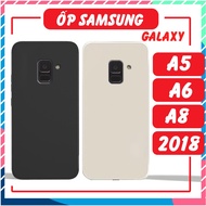 Samsung A5 2018 / A6A8 2018 / A8 PLUS Case (A8+) With Square Edge, Softness, Limit Dust, TPU Plastic Fingerprints