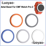 LUOYAO  Cover Ring, Protective Metal Watch Bezel,  Replacement Smart Watch Accessories Shell Screen 