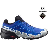男裝size UK8.5 to 10.5 Salomon Speedcross 6 Gore-tex/GTX/goretex Men's Trail running Shoe COLOR: Blue