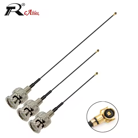 1pc BNC Male to MHF4 Female UFL u.FL Pigtail RF1.13 Cable Mini PCI WIFI WLAN Antenna Extension Cable