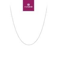HABIB 750/18K White Gold Necklace CRRS(027)