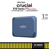 Crucial X10 External Portable SSD - 1TB/2TB/4TB/6TB/8TB (3Yrs Crucial Warranty)