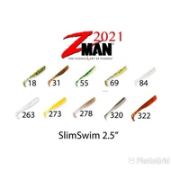 🔥ราคาถูกที่สุด🔥 ปลายางZMAN SLIM Swimz    KM4.14825🔥ส่งฟรีไม่มีขั้นต่ำ🔥