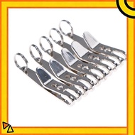 (NEW) 5pcs mini edc gear poet suspension clip hanger tool key ring keychain