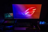 Asus ROG  Strix G15 G513QM AMD Ryzen 9 5900HX RTX 3060 / Asus ROG Swift PG329 175Hz 32inch Monitor