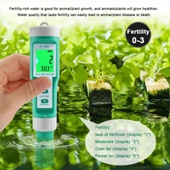 PH Meter Tds Tester Digital ORP EC Salinity H2 S.G Spa Aquarium Water Test Tool Solution Fertilizer 