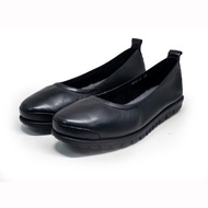 8841-2 Barani Black Leather Pumps/Ballet Flats / Fast Delivery / Designer Shoes / Premium Quality / Comfort / Padded Insoles