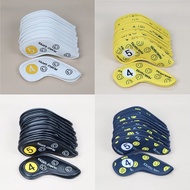 9pics/a Lot Golf Club Headcover Pg Pearly Gates Design Magnetic Closed for Iron Headcover(4,5,6,7,8,