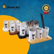 Unique/ Spoon Fork Holder,/ spoon holder, aesthetic spoon holder,/ spoon rack, unique spoon holder