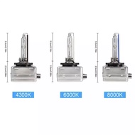 fd_24hr Car Headlight Bulbs D1S Xenon Hidden 35w Set Of 2 Pieces 1 Pair With Color Value 4300K 6000K