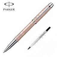 Parker IM Rollerball Pen, Premium Pink Pearl with 0.5mm Fine Point Black Ink Refill