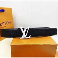 2025 Louis Vuitton Fashion buckle genuine leather belt Width 40mm Highly Quality with Box designer m