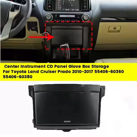 Car Center Console CD Glove Box 55406-60360 for Toyota Land Cruiser Prado 2010-2017 55406-60380 Sund