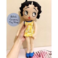 🇺🇸17吋/42cm 2009 Betty Boop 黃色洋裝 美女貝蒂 玩偶 美國二手玩具 環球 貝蒂 娃娃
