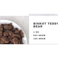 biskut timbang teddy bear