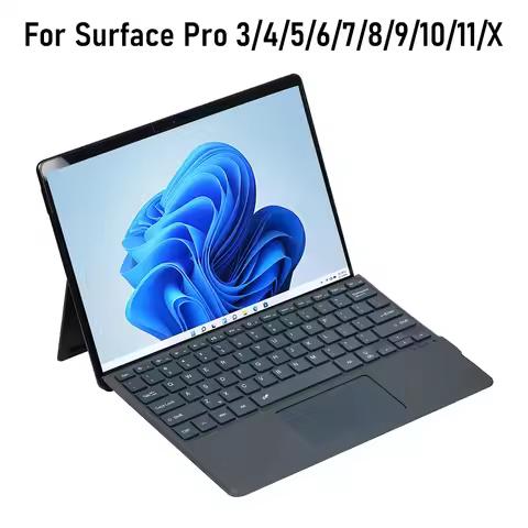 Bluetooth Keyboard For Microsoft Surface Pro 3 4 5 6 7 7+/Surface Pro 8 9 10 11 X,Wireless Teclado T