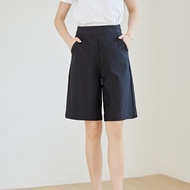 LZD Eyouth 20158  Women short pants Korean style high-waisted wide-leg shorts for women