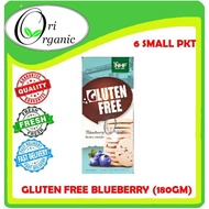 【HALAL】 NHF Gluten Free Biscuit Blueberry Butter Cookies (180g/Pack)-inside 6 pkt