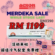 [READY STOCK] ACSON  A3WMY-NF (1.0HP) STILL ON GOING OCTOBER 2025