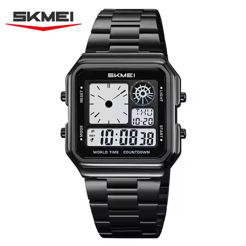 SKMEI 2451 Electronic Watch For Women Student Sport Waterproof Chrono Wristwatch Daylight Saving Clo