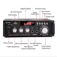 BT-298A Bluetooth Amplifier EQ Audio/ Amplifier Karaoke Home Theater FM Radio 600W Original Amplifie