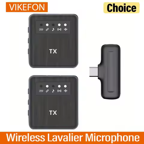 Microphone Wireless Lavalier Microphone for Live Streaming/YouTube/TikTok/Facebook Live Noise Reduct