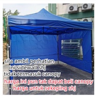 Sidewall canopy 10x15(back side)《《Tidak termasuk Canopy》》