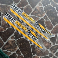 Yamaha dt100 dt100x body striping sticker DT 100