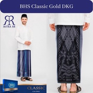 Sarung BHS Classic Gold Motif DKG Hitam Biru Cokelat Merah / Sarung