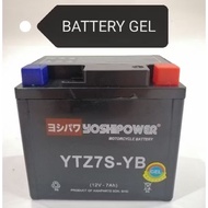 HONDA CRF230F / CRF250X BATTERY YTZ7S MAINTENANCE FREE BATERI BATTERY GEL BATERI YTZ7S GEL BATTERY H