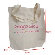 G2G Let's Glow Together Canvas Tote Bag Shoulder Bag