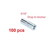 [100-pcs] 5/16"-18T Drop-In Anchor (BF1017)
