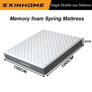 Tidy Home Mattress uratex foam Bed Frame Spring Memory Foam Bed frame queen size