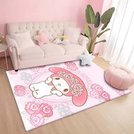 Area Rugs Melody Patterned Rugs Exercise Non-Slip Soft Rugs Floor Mats Indoor Outdoor Running Rugs Y