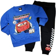 [3Y] PIXAR CARS Blue Longsleeve Sweatshirt Set