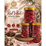 MEL'S KITCHEN - [NEW] RED VELVET NUTELLA TARTS | MELT IN MOUTH