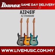 Ibanez AZ24S1F AZ Series Flamed Maple Top HH Electric Guitar, Jatoba FB ( AZ-24S1F / AZ 24S1F )