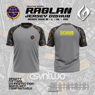 Kaos DISHUB Regland Printing Dryfit Milano / kaos Jersey DISHUB / Kaos Dishub Carestya