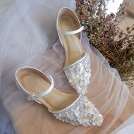 TANASKY - MARIE - 5cm Block Heels Wedding Shoes Heels for Women