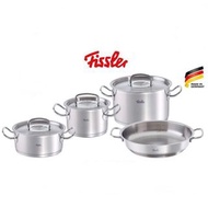 Fissler 不銹鋼煲4件套裝 / 德國製 (附實物圖)