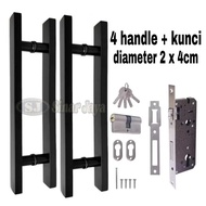 1 set of door handles length 45cm 60cm Package of 4 picis translucent foot door handles 20x40mm box 