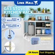 LINK Stainless Steel Kitchen Stove Rack/ Rak Dapur Serba Guna Rak Sinki Dapur Stainless Steel